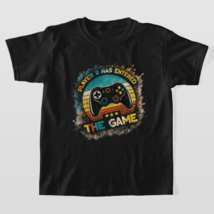Retro Gaming Controller Vintage Graphic Design T-Shirt