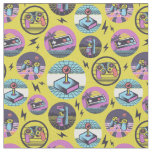Retro Gaming Geek Gamer 80s Fabric