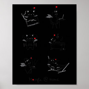 Retro Gaming Kawaii Video Game Moogle Kupo Gamer 3 Poster