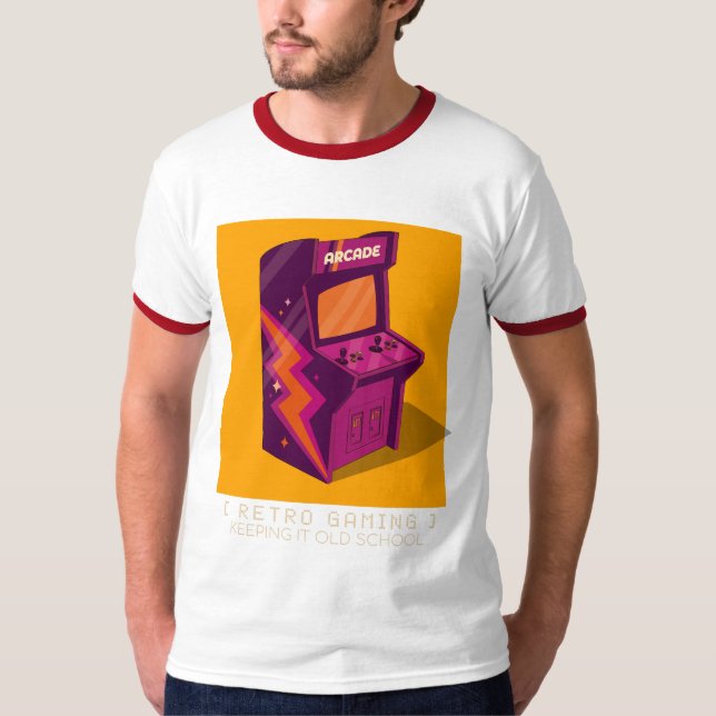 Retro Gaming T-Shirt (Front)
