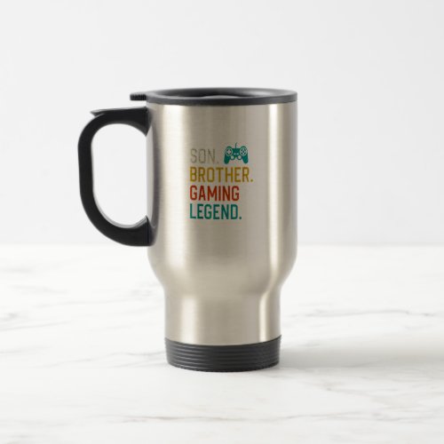 Retro Gaming Teenage Boys 8 12 Year Old Christmas Travel Mug