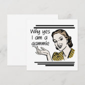 Retro Gammie T-shirts and Gifts (Front/Back)