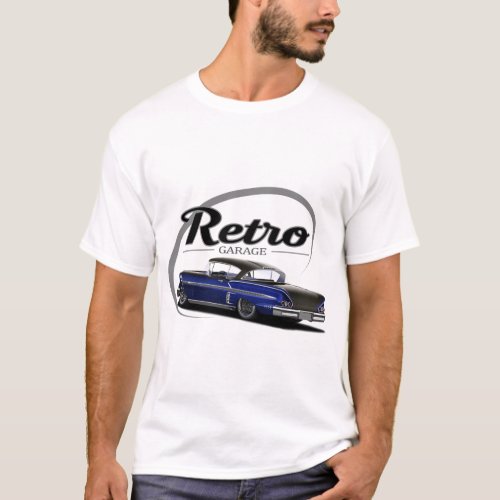 Retro Garage Impala Blue T_Shirt