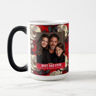 Retro Gardenias Bouquet Grandad Photo Travel Tea Color Morph Mug