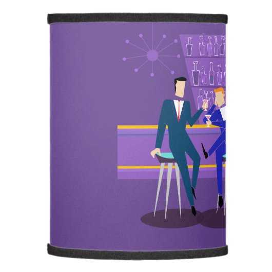 Retro Gay Bar Lamp Shade (Left)