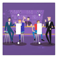 Retro Gay Bar Light Switch Cover