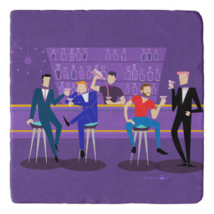 Retro Gay Bar Trivet