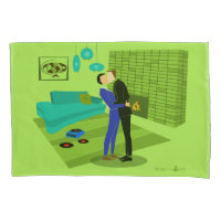 Retro Gay Couple in Love