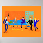 Retro Gay Party Poster