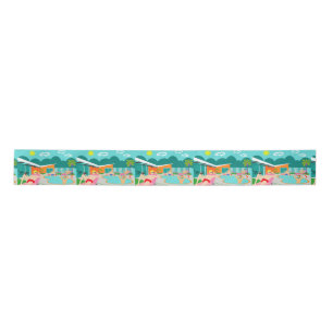 Retro Gay Pool Party Ribbon