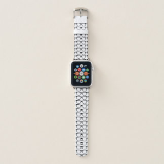 RETRO GEEK NERD GLASSES PREPPY APPLE WATCH BAND