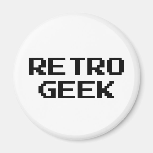 Retro Geek Products & Designs! Magnet (Front)