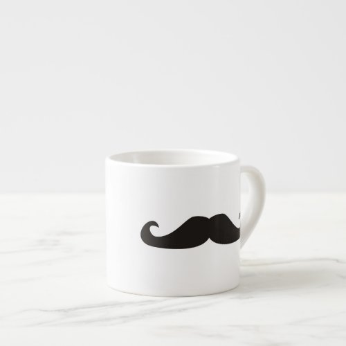 Retro gentelman mustaches hipsters espresso mug