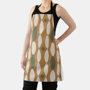 Retro Geometric Apron