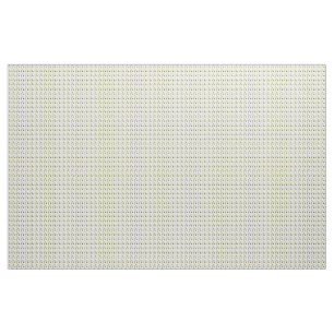 Retro Geometric Crazy Circles Yellow Design Fabric