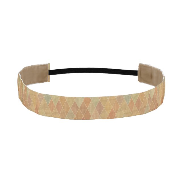 Retro geometric pattern 2 athletic headband (Front)