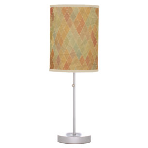 Retro geometric pattern 2 table lamp