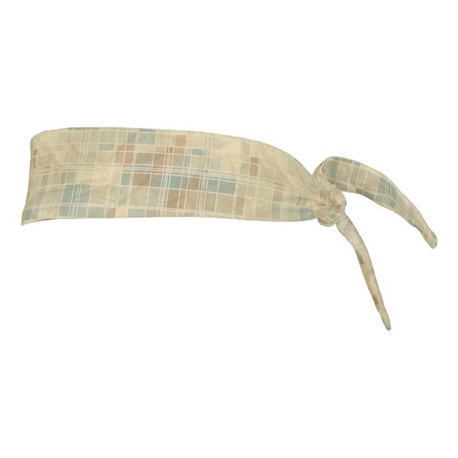 Retro geometric pattern 2 tie headband (Rotate 90)