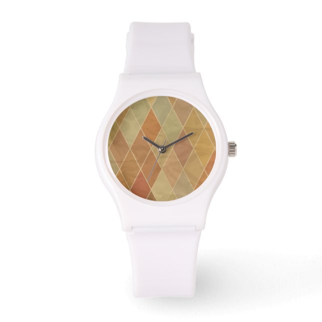 Retro geometric pattern 2 watch (Front)