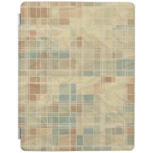 Retro geometric pattern 4 iPad smart cover