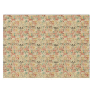 Retro geometric pattern 5 tablecloth