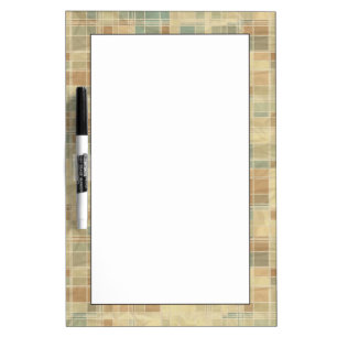 Retro geometric pattern Dry-Erase board