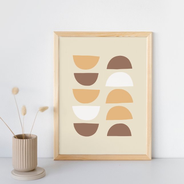 Retro geometric pattern poster (Creator Uploaded)