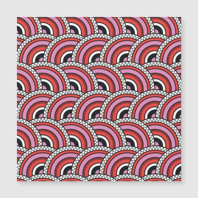 Retro Geometric Seamless Pattern (Front)