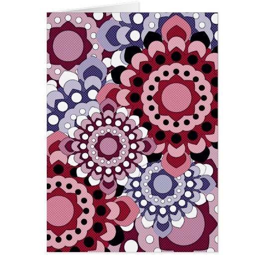Retro Georgie Pink Cards (Front)