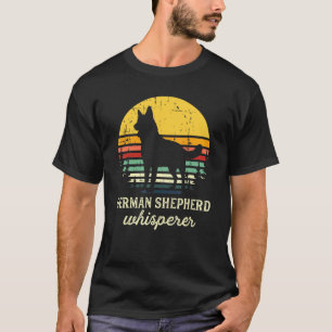 Retro German Shepherd Shepard Dog Pet Humor T-Shirt