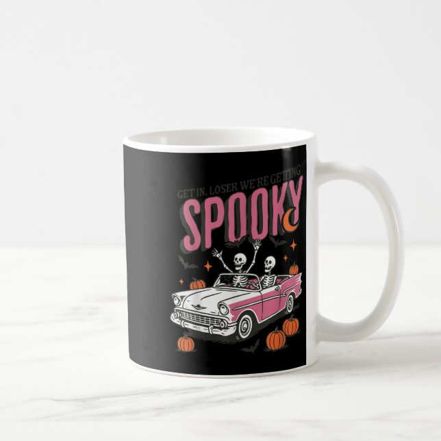 Retro Get In Losers We're Getting Soky, Funny Hall Coffee Mug (Right)