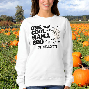 Retro Ghost One Halloween Boy 1st Birthday Sweatshirt