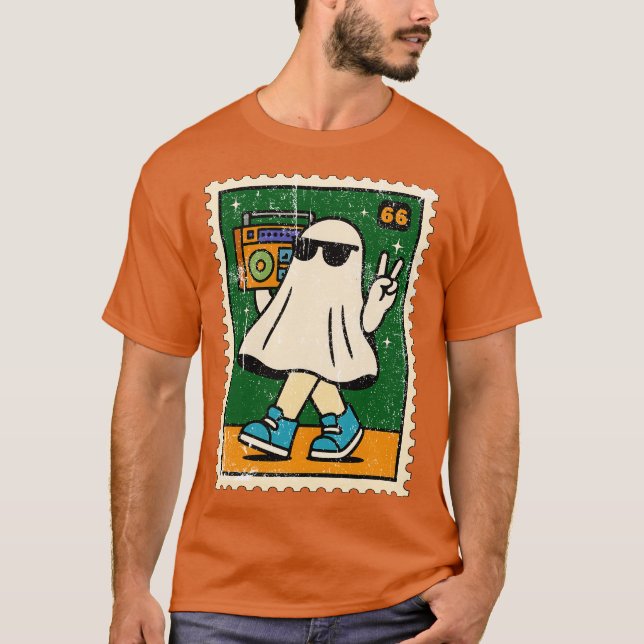 Retro Ghost T-Shirt (Front)