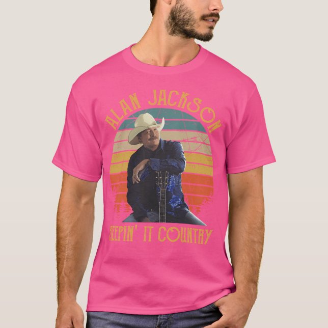 Retro Gift Jackson Keepin_ It Country Alan T-Shirt (Front)