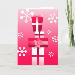Retro Gifts Holiday Card