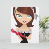 Retro Girl (Standing Front)