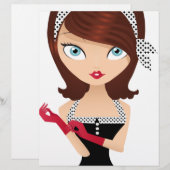 Retro Girl (Front/Back)