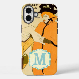 Retro Girl Vintage Diva Bistro Style Aesthetic iPhone 16 Plus Case