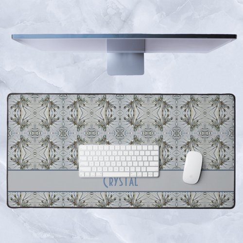 Retro Glam Art Deco Vintage Rhinestones Desk Mat