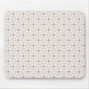 Retro Glam Mousepad, Latte Mouse Pad
