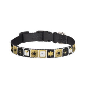 Retro Glamorous Gold Dog Collar