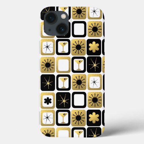 Retro Glamorous Gold iPhone 6 Case
