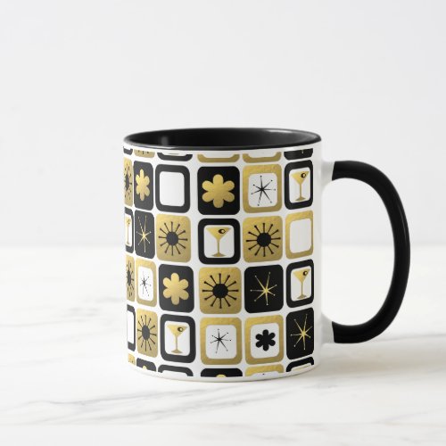 Retro Glamorous Gold Mug