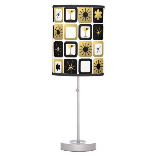 Retro Glamorous Gold Table Lamp