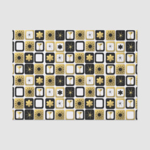 Retro Glamorous Gold Tissue Paper