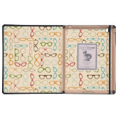 Retro glasses iPad folio cases (Inside)