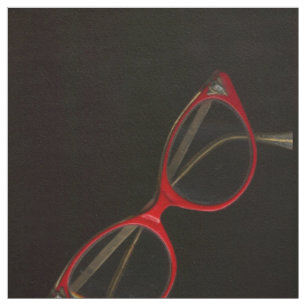 Retro Glasses Photograph by Leslie Harlow Fabric