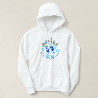 Retro Glitch Esthetic Heavyweight Hoodie