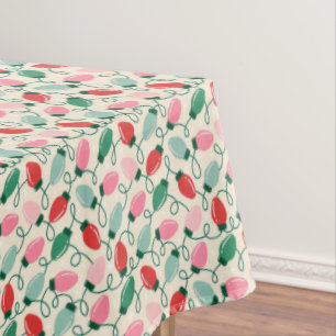 Retro Glow Lights Tablecloth