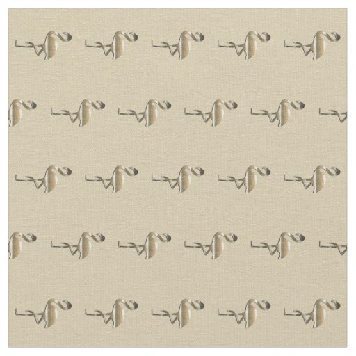 Retro Gold Holiday Vibe Fabric